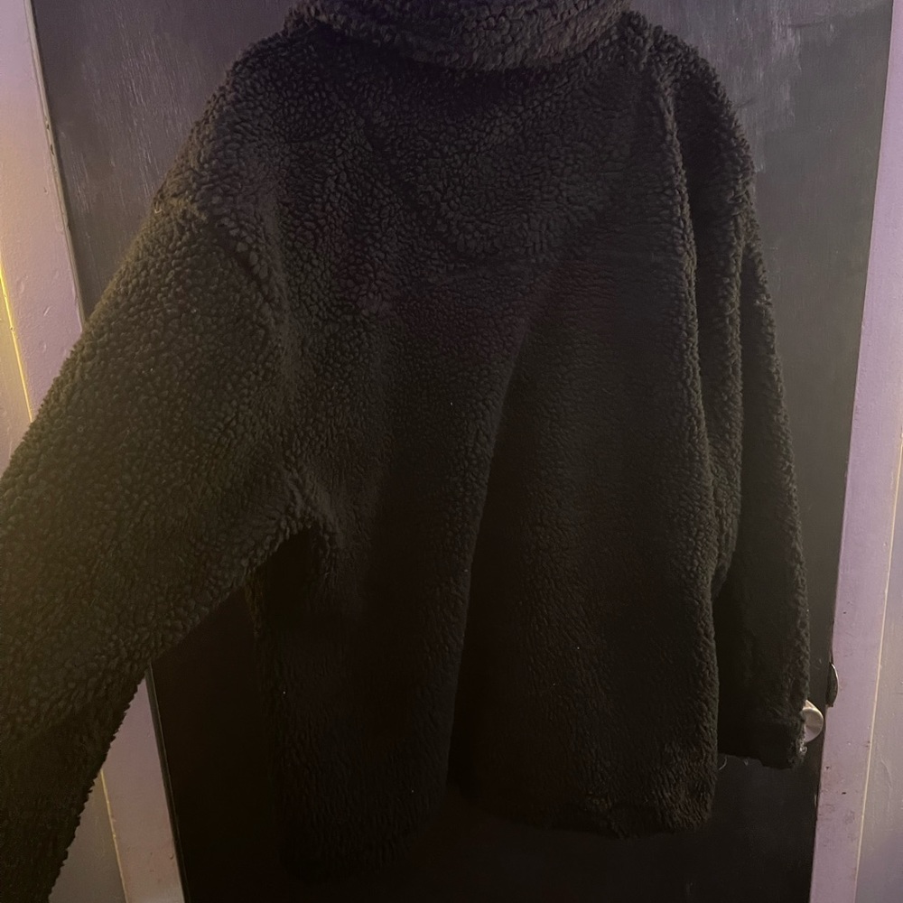 No Boundaries Sherpa Button Up Jacket - image 3